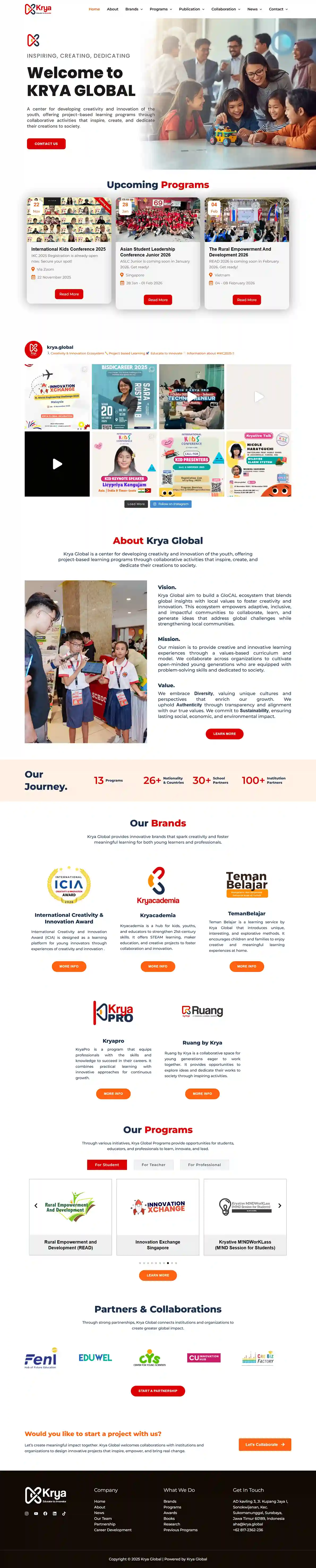 Contoh Website Company Profile Ransite